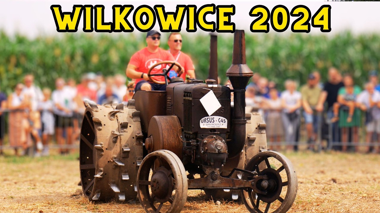 Parada STARYCH TRAKTORÓW | Ursus C-45 Lanz Bulldog Pampa SFV Bolinder-Munktell | Wilkowice 2024