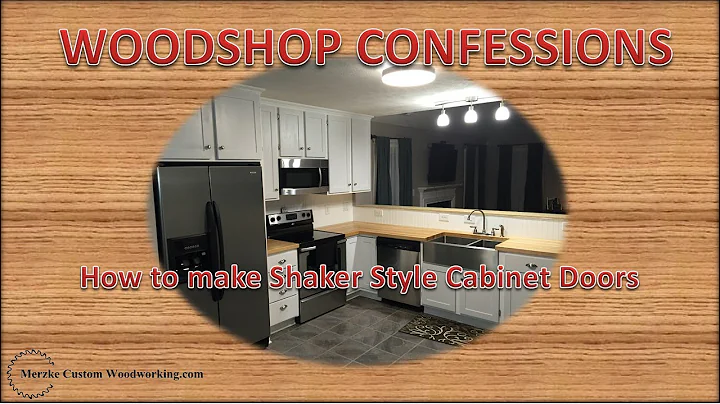 How to make Shaker Style Cabinet Doors