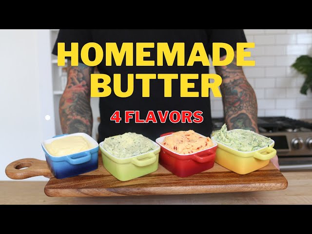 How to Make Homemade Butter from Cream in a Stand Mixer • a traditional life