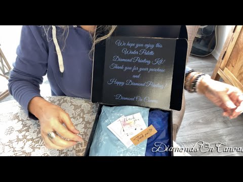 GRAND OPENING Diamonds On Canvas LLC! Unboxing™Diamonettes™Winter Palette! See What It’s All About!