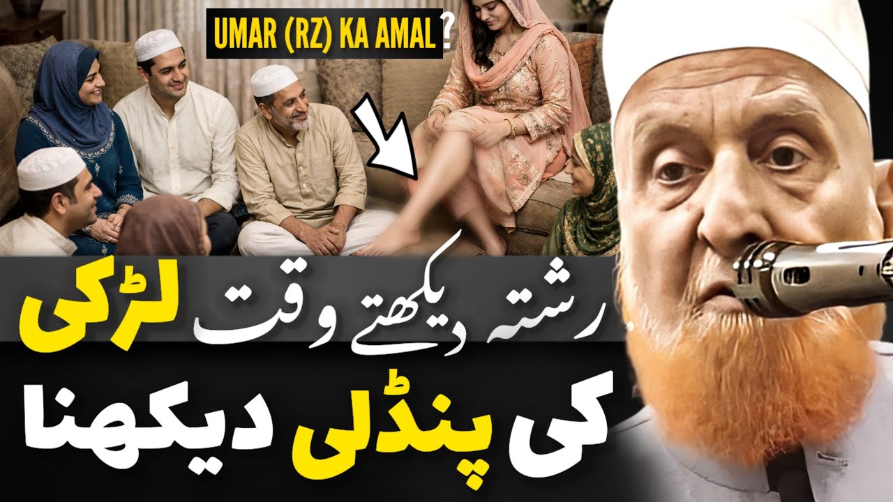 Rishta Dekhte Waqt Ladki Ki Pindli (Calf) dekhna | Umar RZ Ka Ajeeb Amal? | Maulana makki Al Hijazi