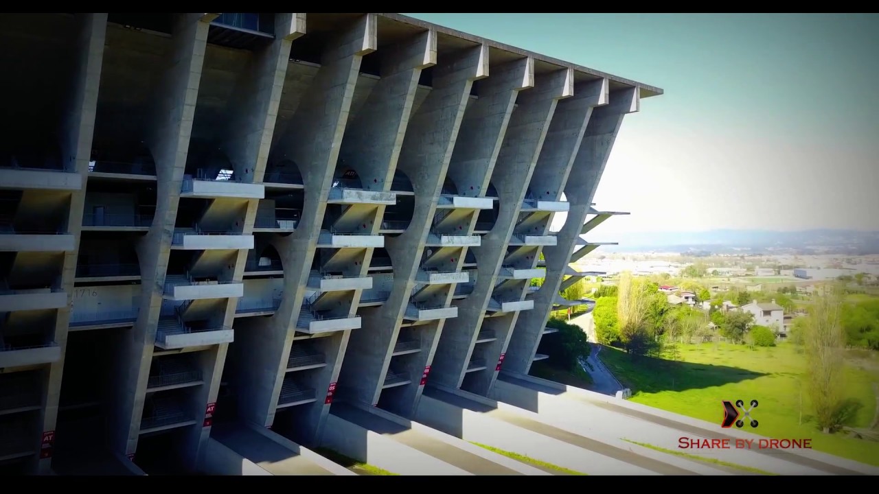 Municipal Stadium of Braga-Portugal | Estádio municipal de Braga vista aérea