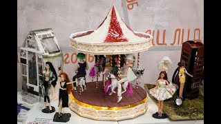 DIY Carousel Merry go round 1/6 scale