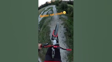 Better not crash 😬#mtb #shorts