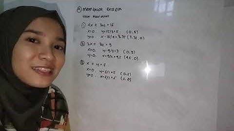 Linear programming metode grafik 2 variable - Studi Kasus Minimasi - Riset Operasional - 2020