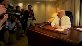 INSIDE AIR FORCE ONE - President Donald Trump