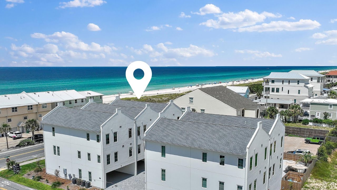 Coastal Modern Home Tour - Panama City Beach Florida Homes For Sale