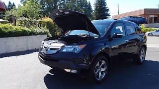2008 Acura MDX SH-AWD SUV video overview and walk around.