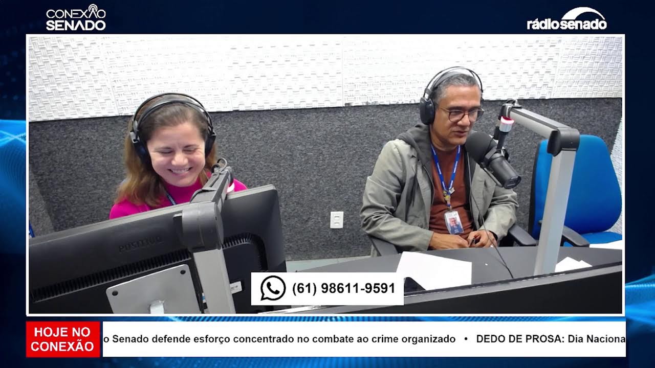 29/10/2025 Conexão Senado Federal Brasília - DF Rádio Senado -  Jornal TV📺 Senado 🇧🇷 Brasil Jornal TV