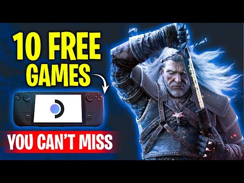 10 Free Steam Deck Games You DON'T want to MISS! (2023)