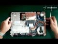 Toshiba satellite l40 l40a l40d disassembly and fan cleaning