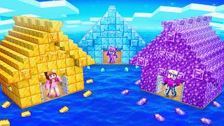 WATER HOUSE Battle in Minecraft!