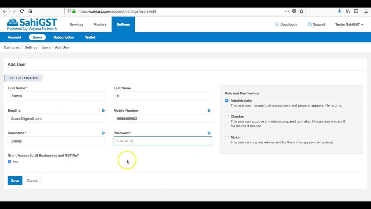 User Creation & Role Management - YouTube