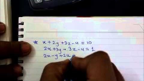 Naive Gauss Elimination