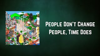 The Wombats - People Don&#39;t Change People, Time Does (Lyrics)