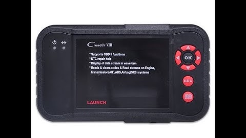 Launch X 431 Creader VIII CRP129 Hardware Show