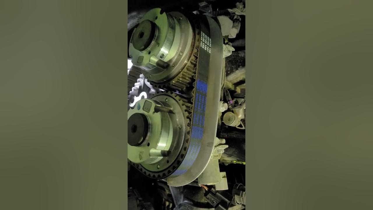 2017 ford escape ecoboost timing belt and water pump replacement youtube