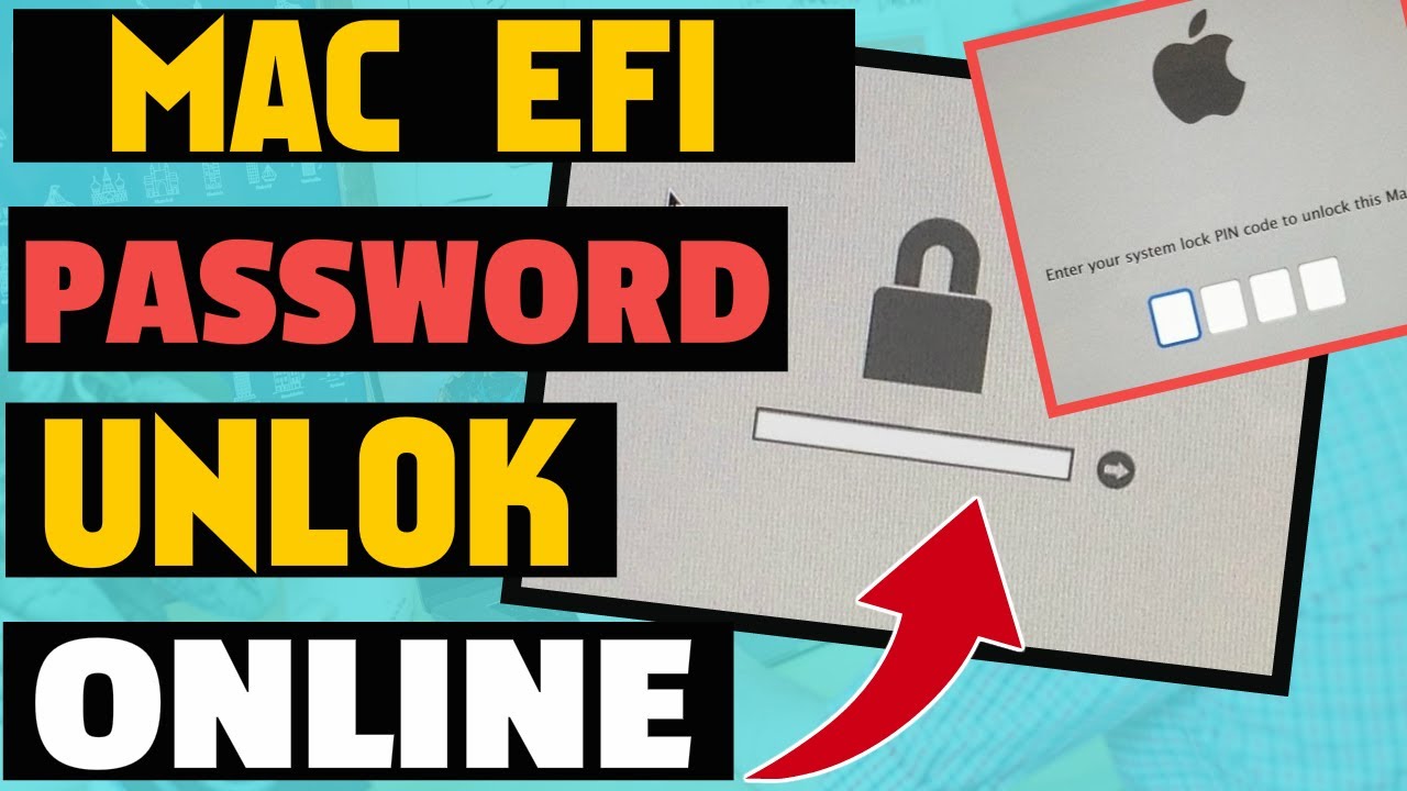 New Mac Efi password fix Working 100%