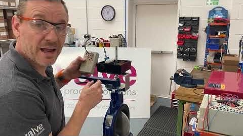 Butterfly Valve & Switchbox ifm Sensor - Behind the Scenes at Valve & Process 13