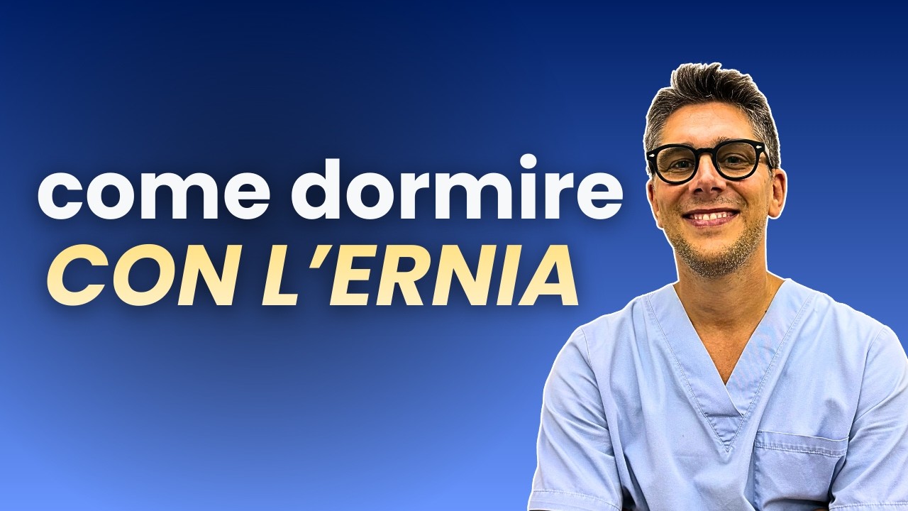 Ernia e Mal di Schiena: come DORMIRE senza dolore
