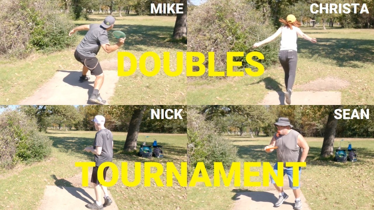 Karbach Disc Golf Doubles Tournament at Agnes Moffitt Park F10 YouTube