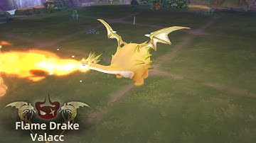 Tree of Savior: Neverland || 3- stars Flame Drake Valacc gameplay ||