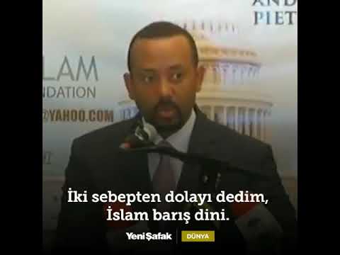 Etiyopya Başbakanı Abiy Ahmed'den tarihi konuşma