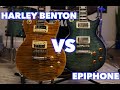 Comparing a Harley Benton SC550 ii with an Epiphone MIK Les Paul