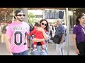 Dheeraj Dhoopar with his wife Vinny Arora and son spotted at Mumbai Airport | Shudh Manoranjan