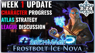 Goratha's Frostbolt Icenova Archmage Hiero - Atlas Strategies and Crafting! WEEK ONE UPDATE!