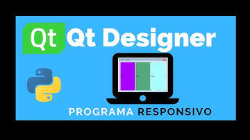 23 - Como deixar o programa responsivo Qt Designer  | Como criar um sistema com Python