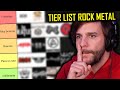 TIER LIST DE BANDAS DE ROCK Y METAL | ShaunTrack