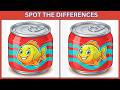 Spot the 3 Differences | 10 Brain Teasers to Test Your IQ  🔍