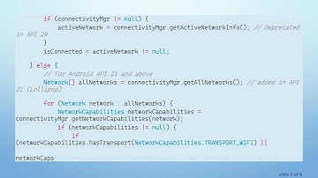 How to Check Your Internet Connection in Android Without NetworkInfo