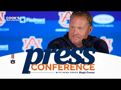 Auburn Football - Hugh Freeze Post Game Press Conference (Vanderbilt)