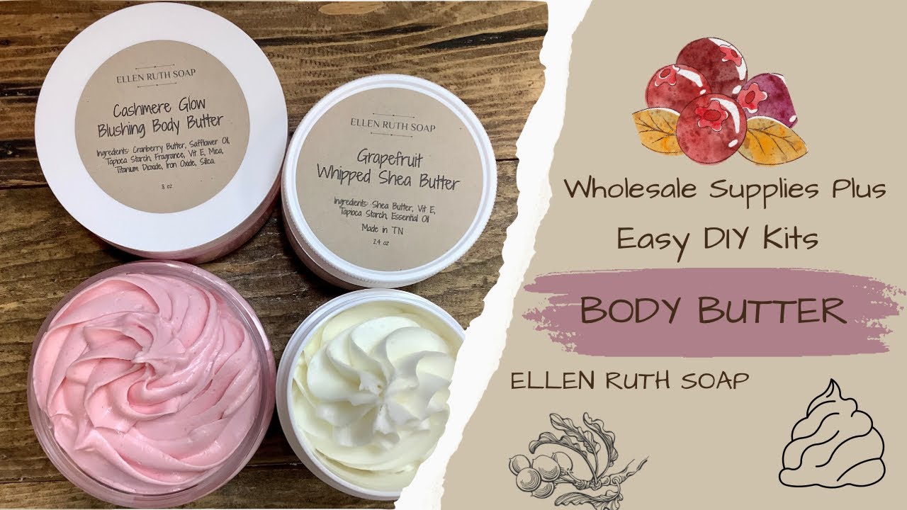 Blushing Body Butter Recipe - Wholesale Supplies Plus
