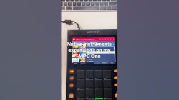 Native instruments expansions on my MPC One￼