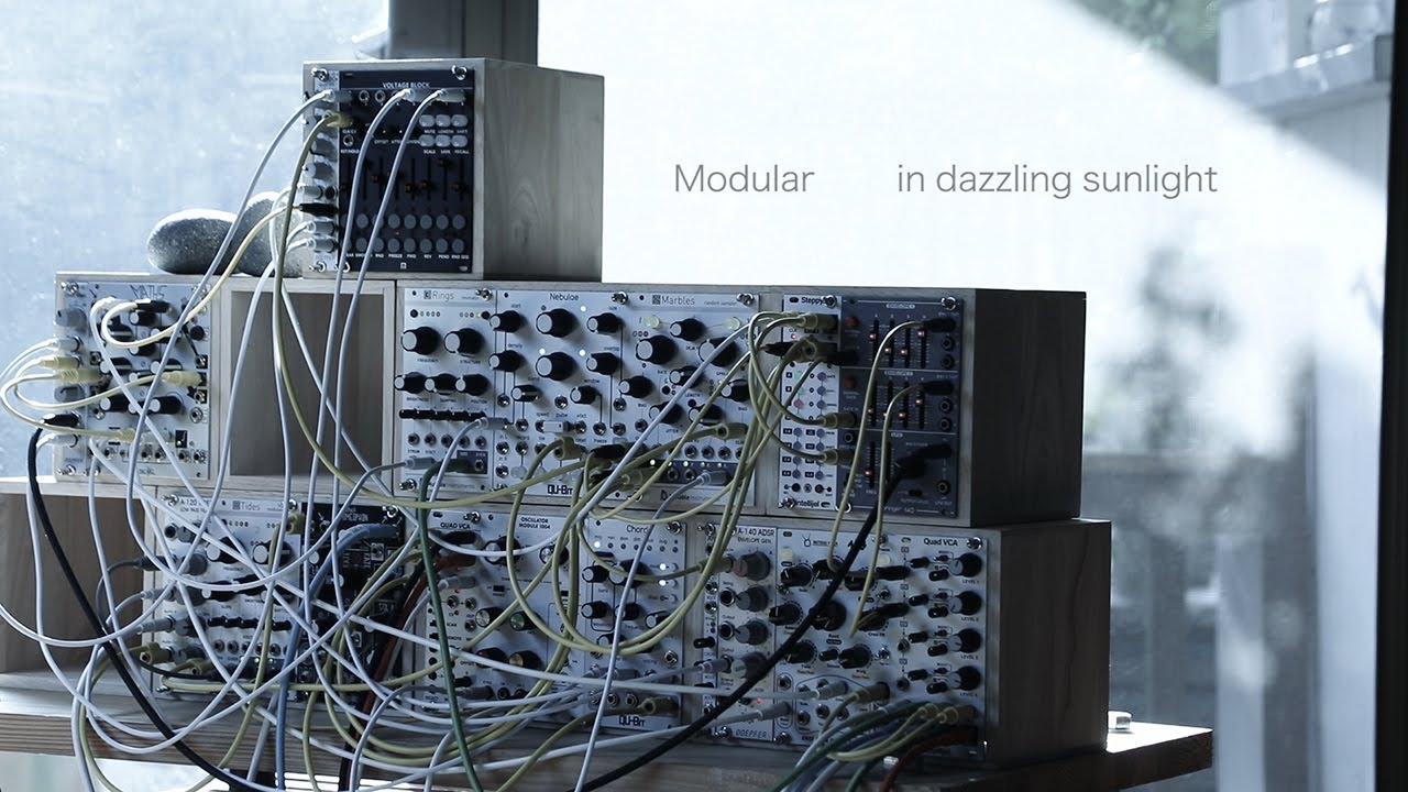 Nebulae + Ensemble Oscillator Ambient / Rings Mimeophon Arp2500 1004 QuBit Chord V2 Marbles