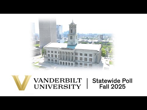 Vanderbilt University Statewide Poll, Fall 2025