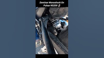 Dominar Monoshock on Pulsar NS200 🗿 🔥🙌"