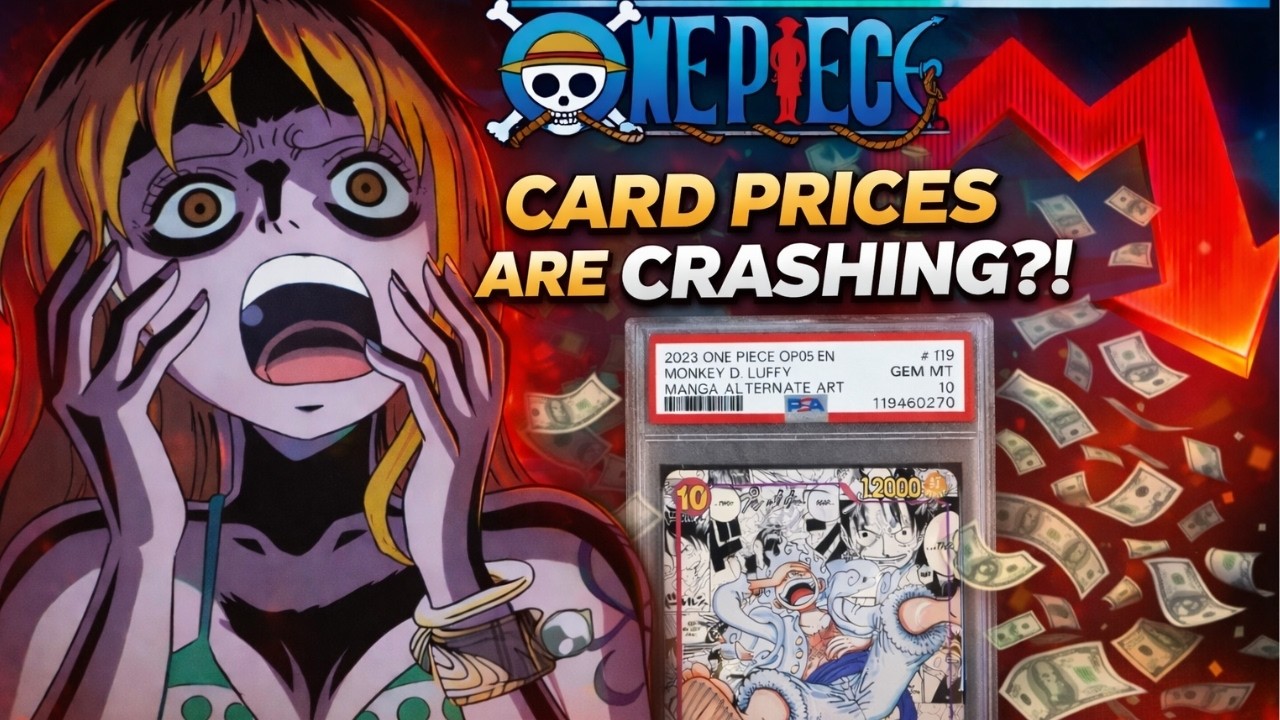 One Piece Cards are Crashing as Pop Reports Explode.