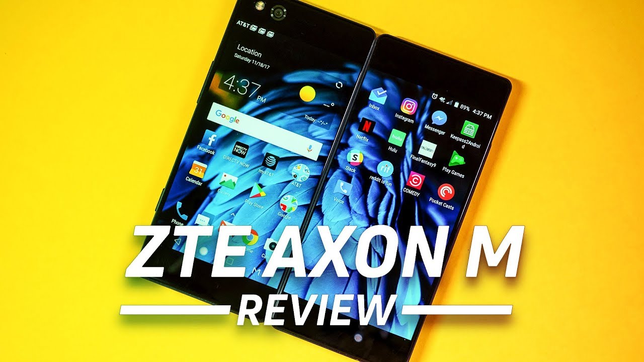 Zte axon m