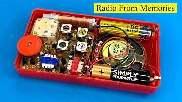 how to make radio AM | AM Radio Electronic DIY Kit | Assembly & RUN