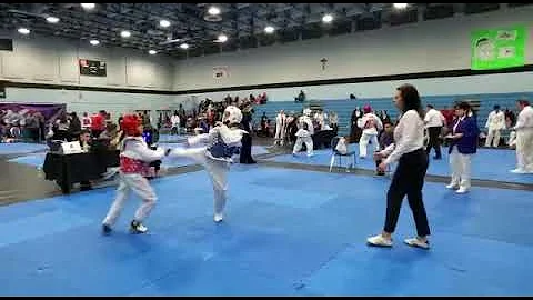 Rebecca Marin taekwondo 1