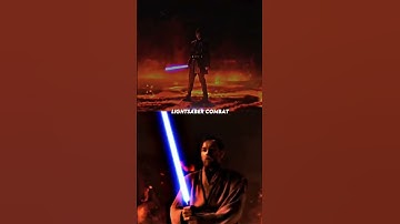 Thumbnail of Knightfall Vader (KFV) VS Obi-Wan Kenobi #shorts #starwars
