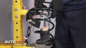 How to change front springs BMW 5 E39 [TUTORIAL AUTODOC]