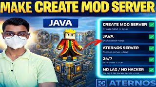 How To Make Create Mod Server in Aternos | How To Install Create Mod in Aternos Server