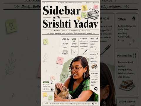 Sidebar with Srishti Yadav | Azim Premji University