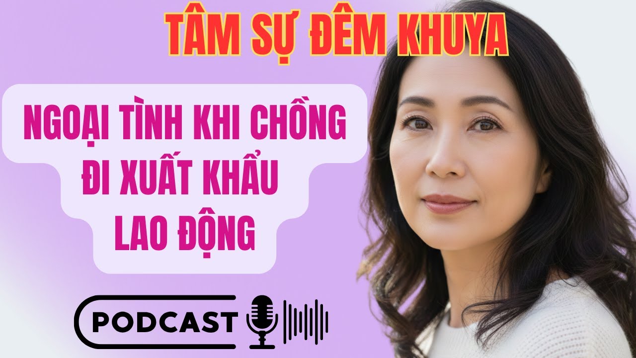 🌙Ngoại tình khi chồng đi xuất khẩu lao động|TÂM SỰ ĐÊM KHUYA