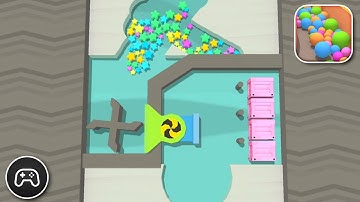 Sand Balls: Puzzle Game - Gameplay Walkthrough Part 7 - Game Levels 24-26 (iOS, Android)